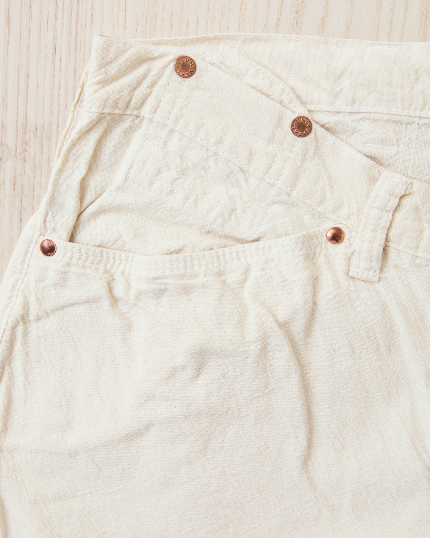 Second Hand Tender Type 132 Lightweight Trousers Ecru Size 2 / S