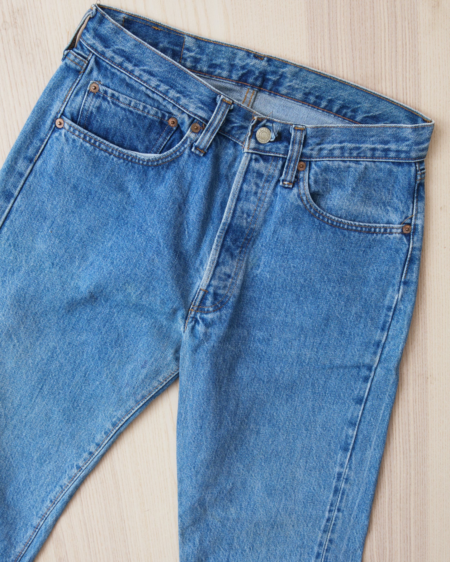Vintage Original Late 1970 Levi's 501 Red Line Selvedge Jeans W 32
