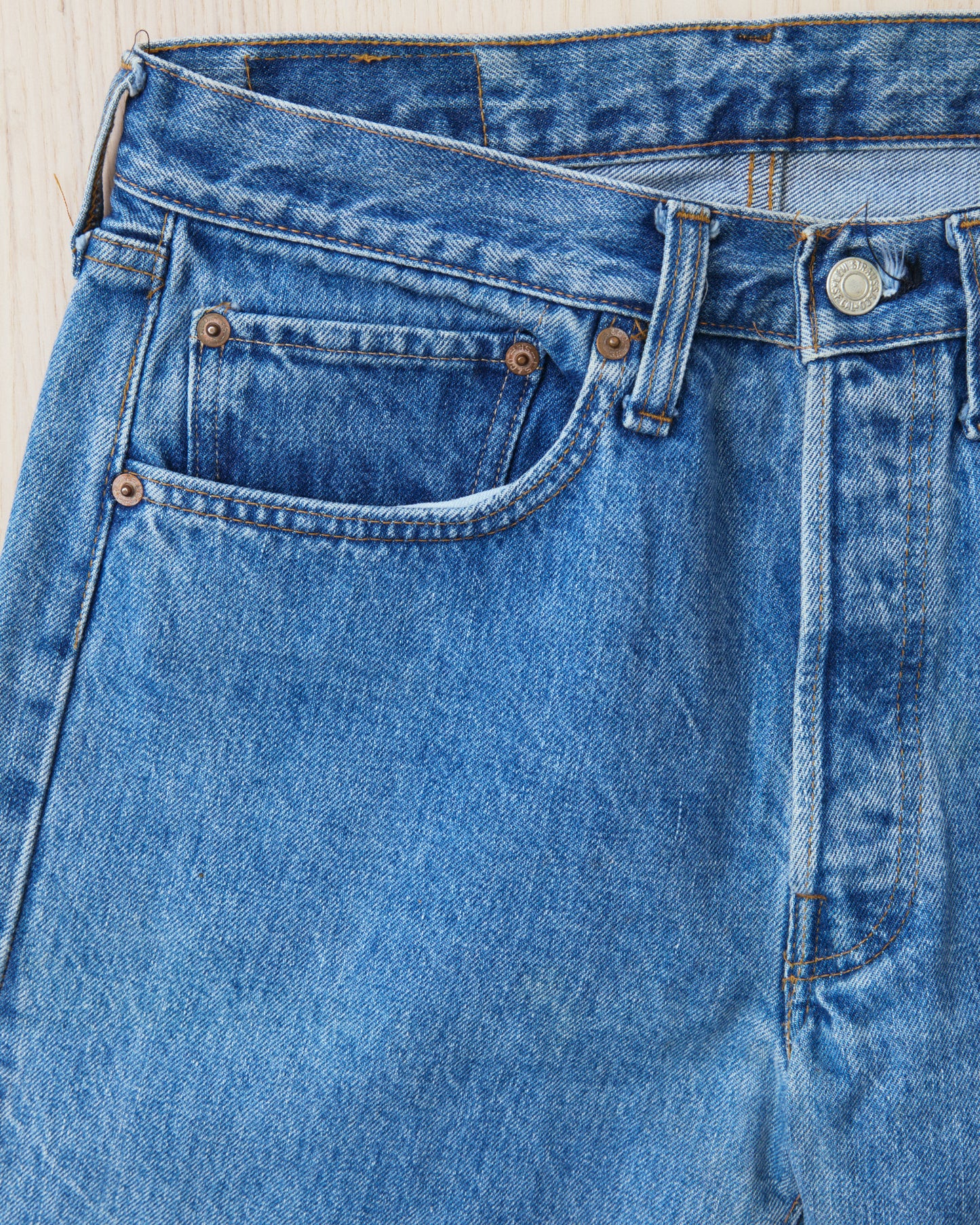 Vintage Original Late 1970 Levi's 501 Red Line Selvedge Jeans W 32