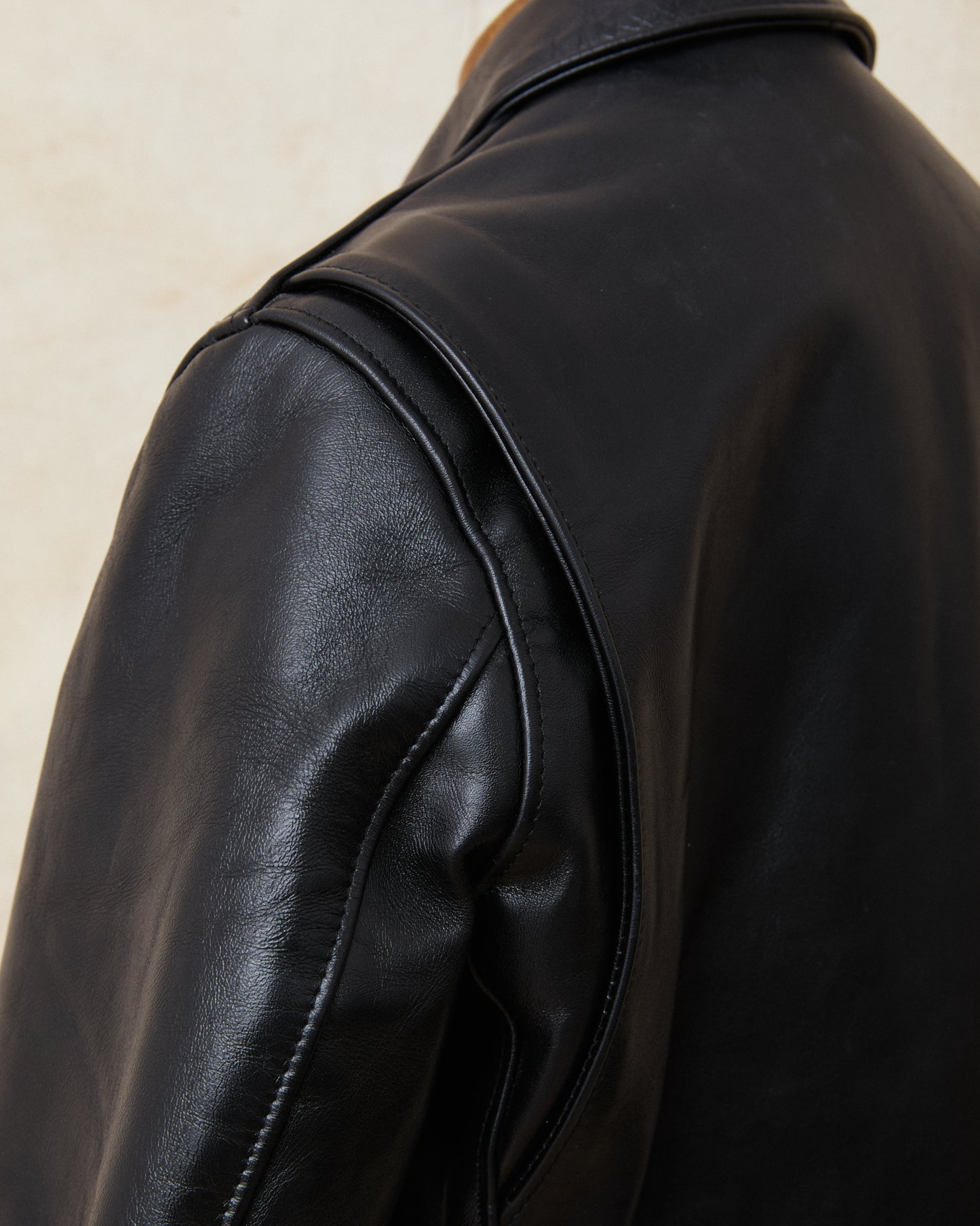 Second Hand Schott Perfecto 689H Classic Horsehide Split Collar Motorcycle Jacket Size 38