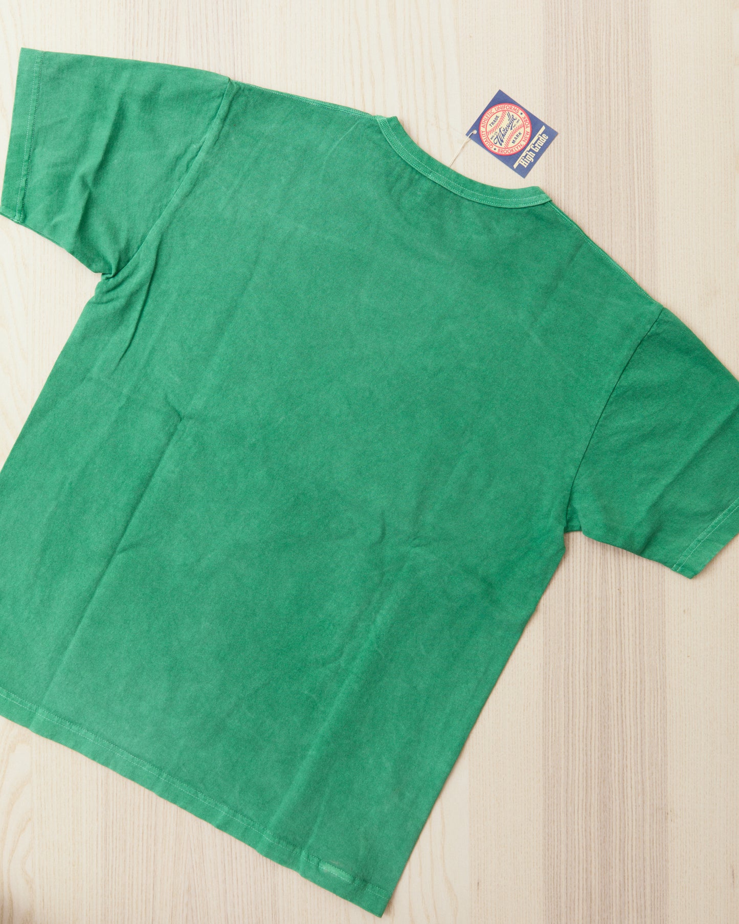 Whitesville Lot No. WV79531-144 Pigment Dye Pocket T-Shirt Green