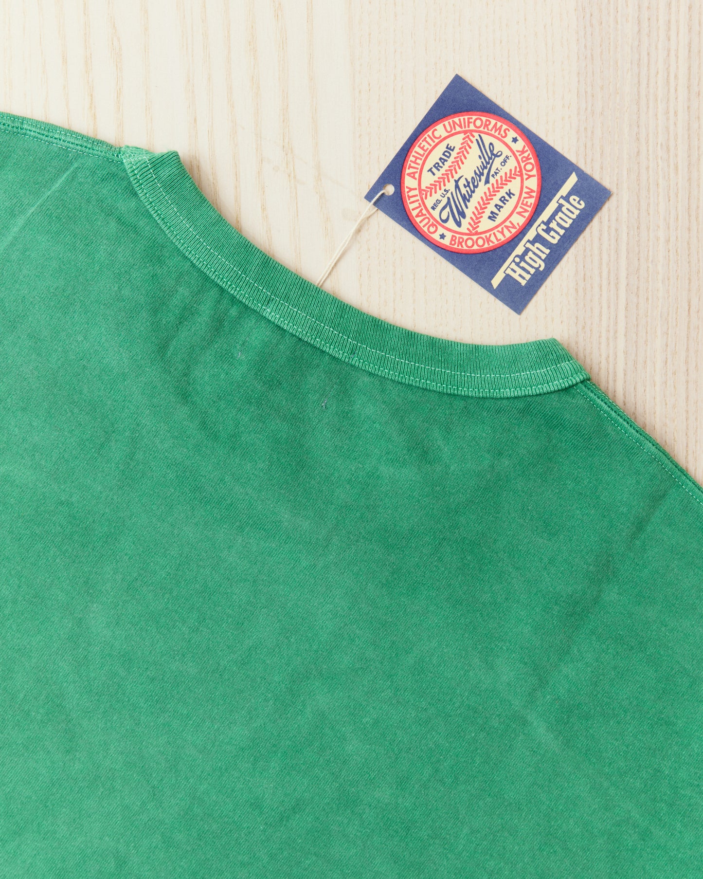 Whitesville Lot No. WV79531-144 Pigment Dye Pocket T-Shirt Green
