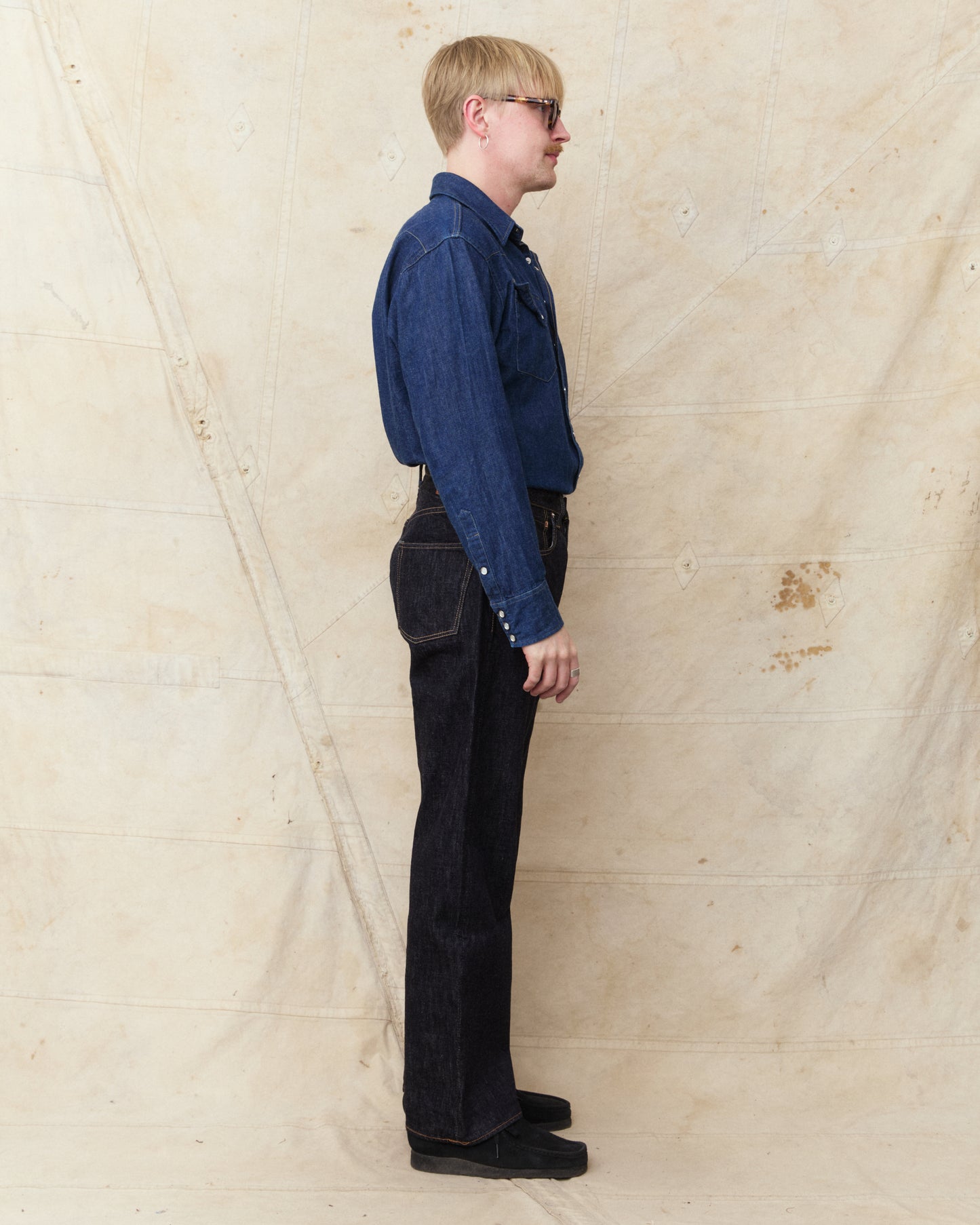 Fullcount 0105XXW 15.5oz Wide Indigo Denim