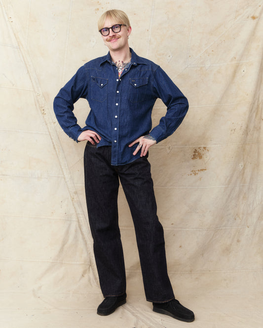 Fullcount 0105XXW 15.5oz Wide Indigo Denim