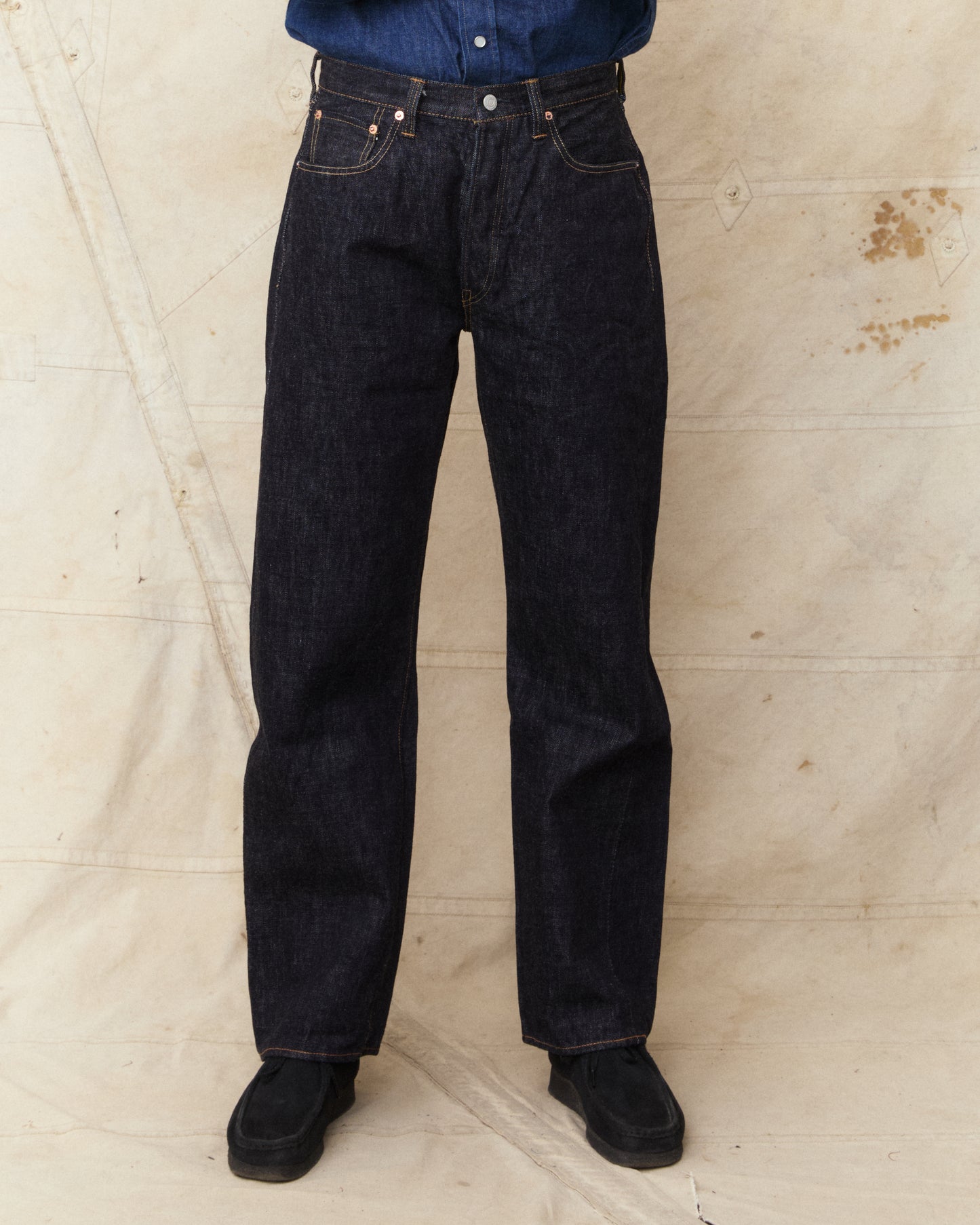Fullcount 0105XXW 15.5oz Wide Indigo Denim