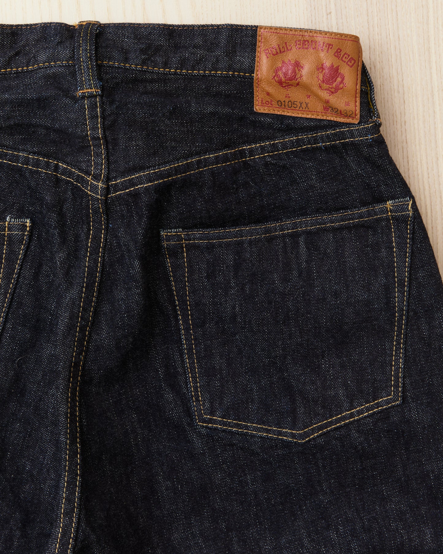 Fullcount 0105XXW 15.5oz Wide Indigo Denim
