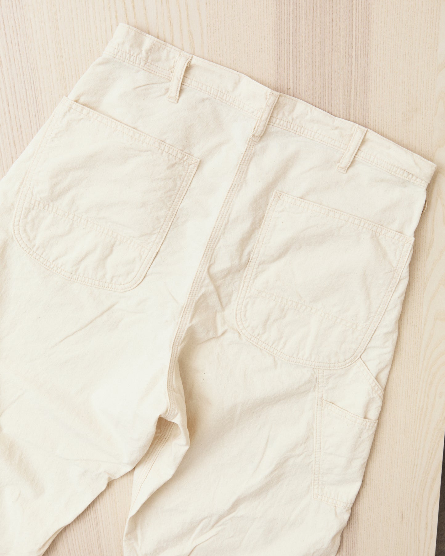 OrSlow 01-5126-66K Wide Fit 30's Painter Pants Ecru