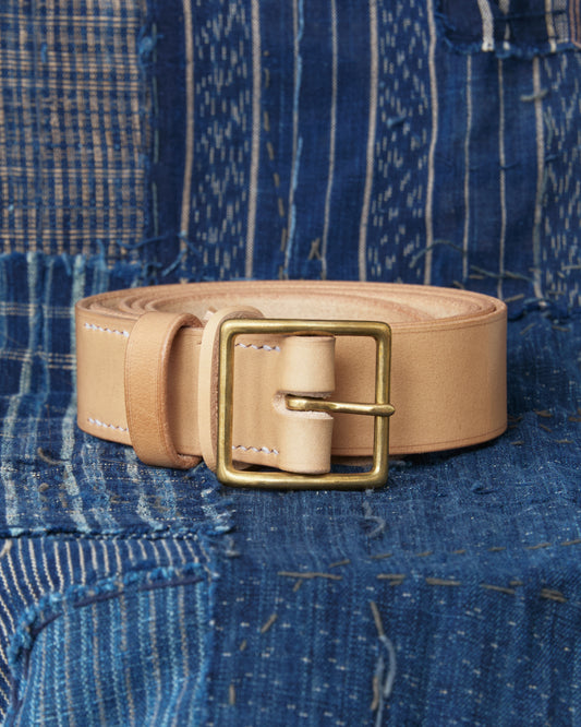 Lone Wolf Leathers Work Belt Natural