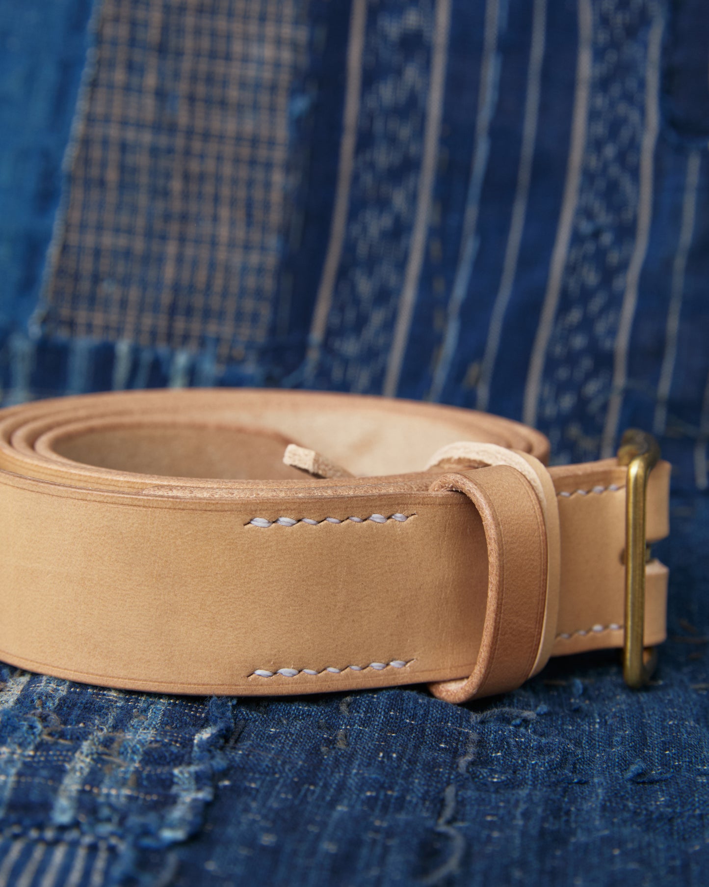 Lone Wolf Leathers Work Belt Natural