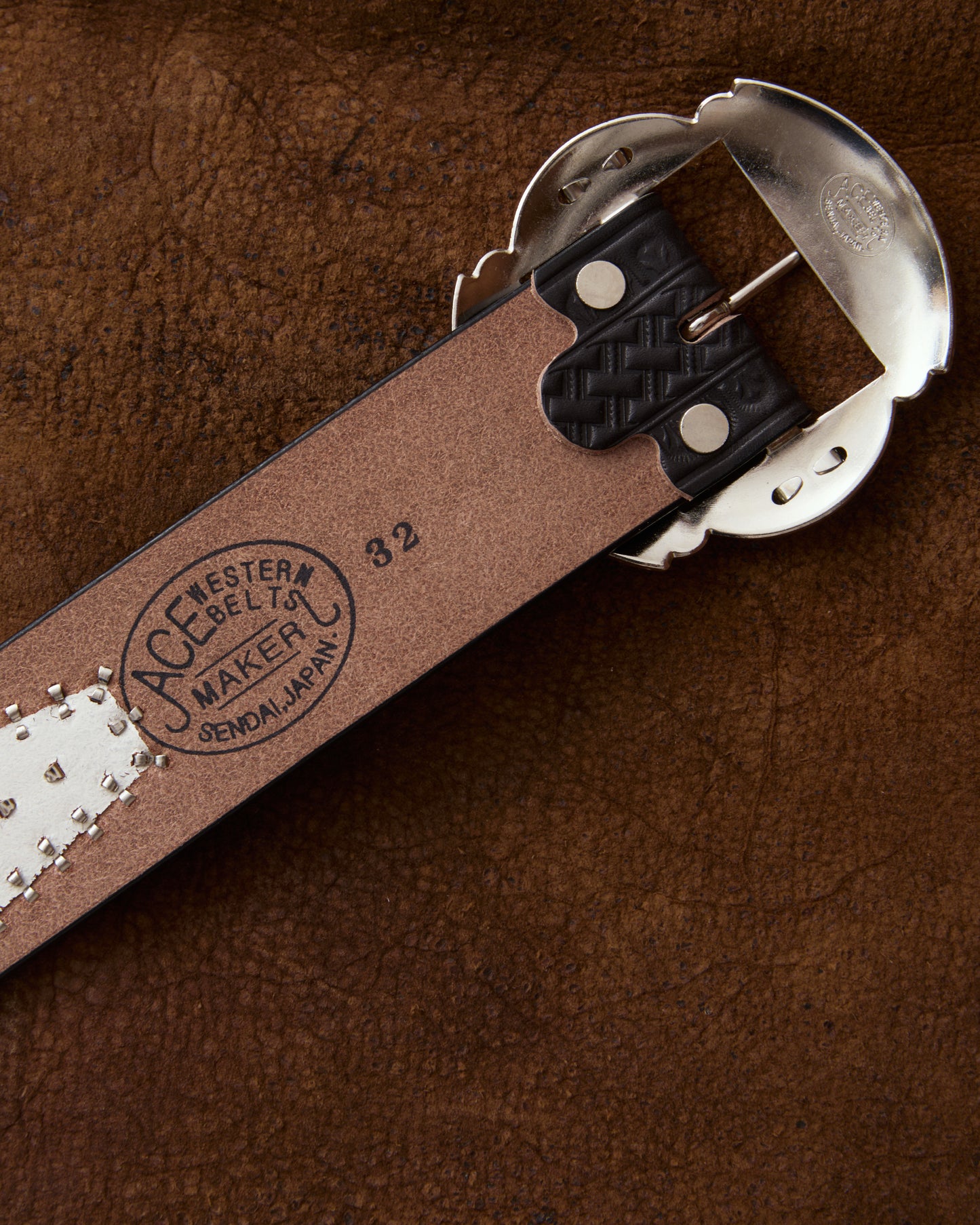 Ace Western Belts Style No. 300H Black