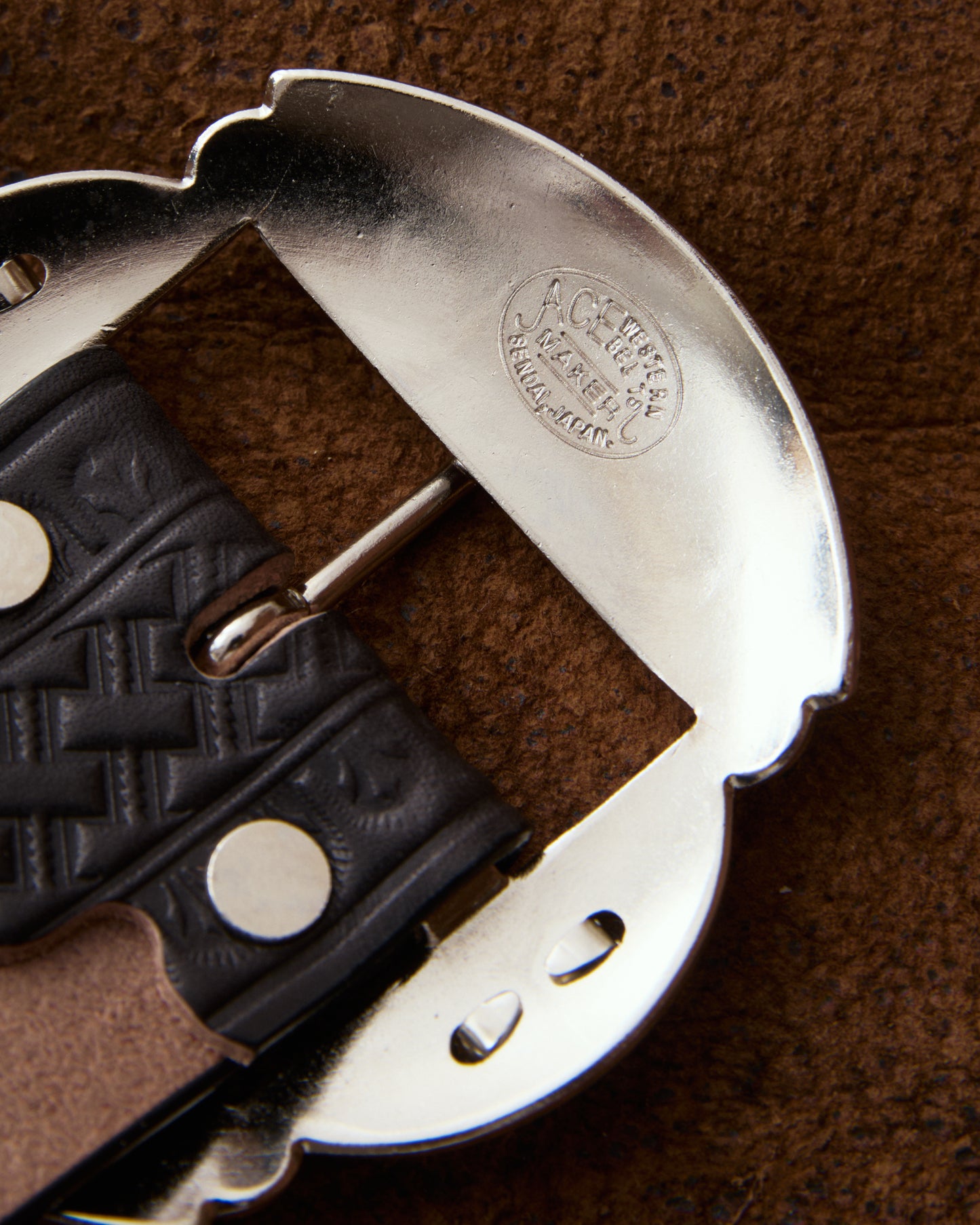 Ace Western Belts Style No. 300H Black