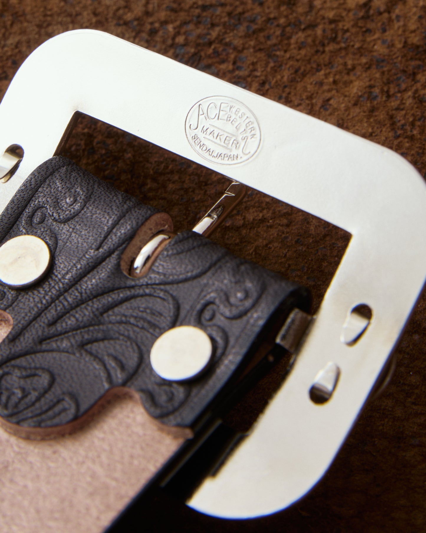 Ace Western Belts Style No. 210 Black