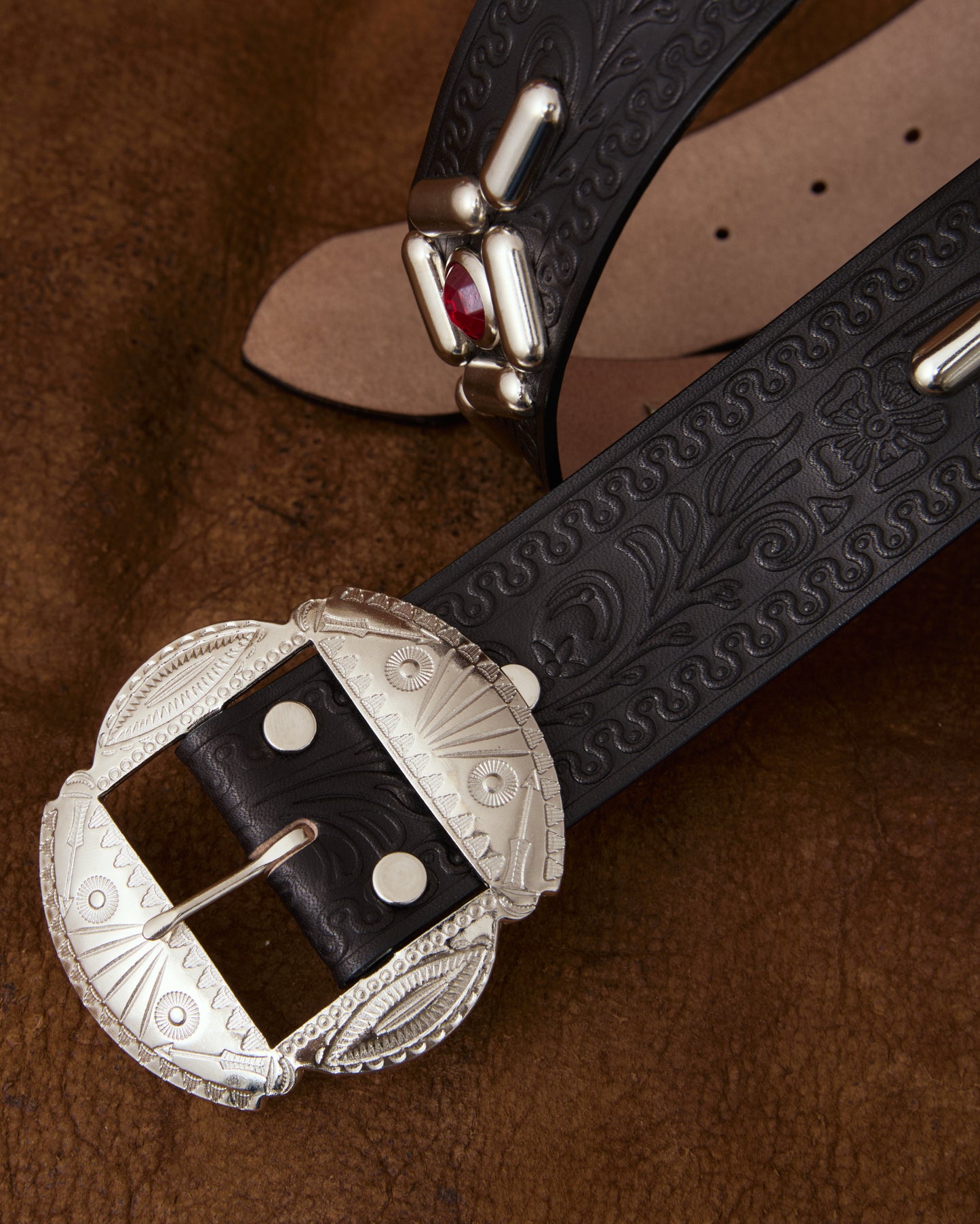 Ace Western Belts Style No. 320 Black