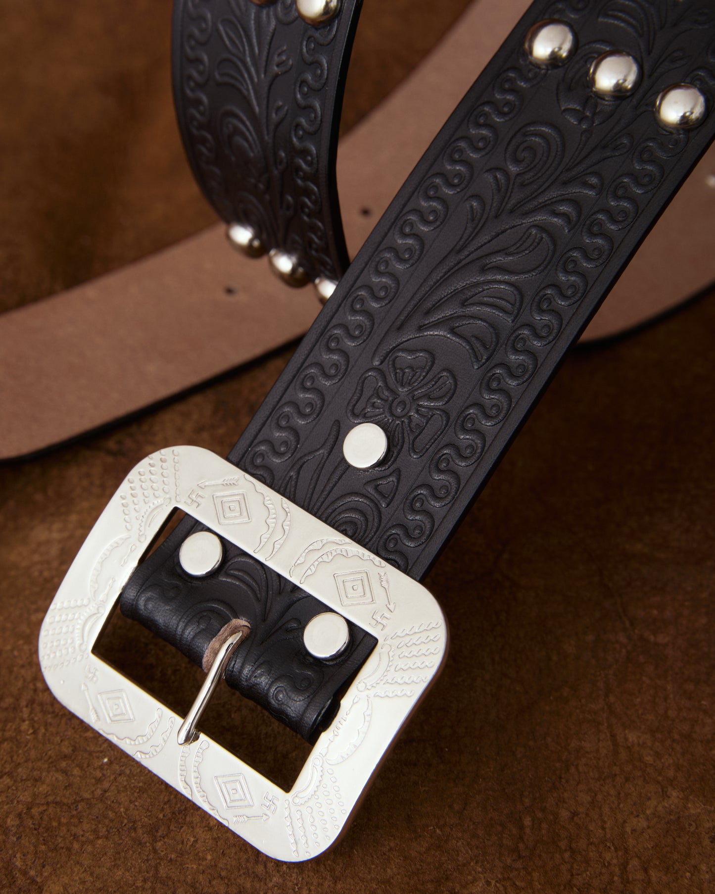 Ace Western Belts Style No. 220 Black