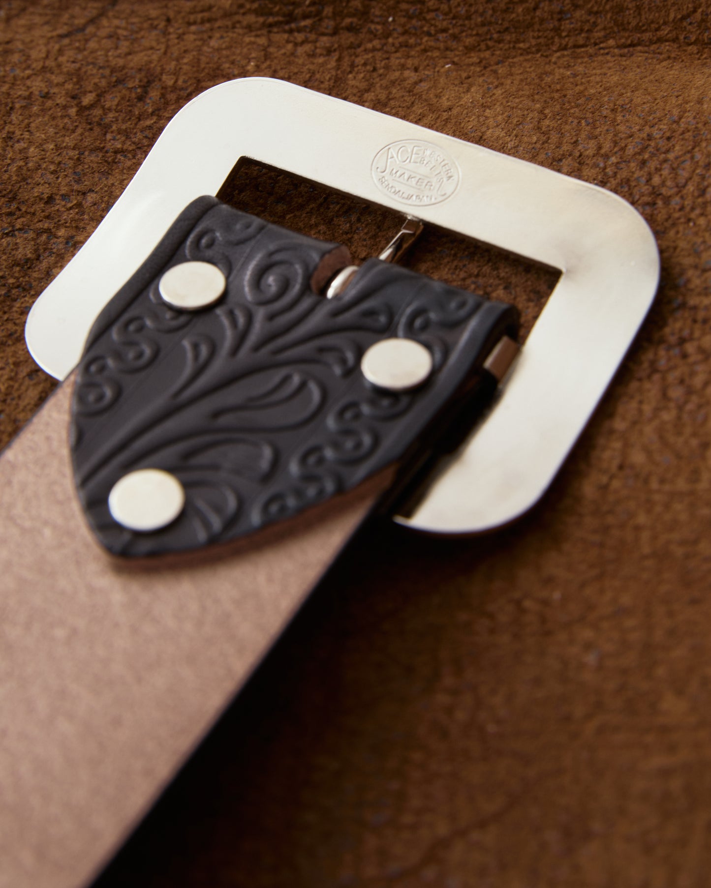 Ace Western Belts Style No. 220 Black
