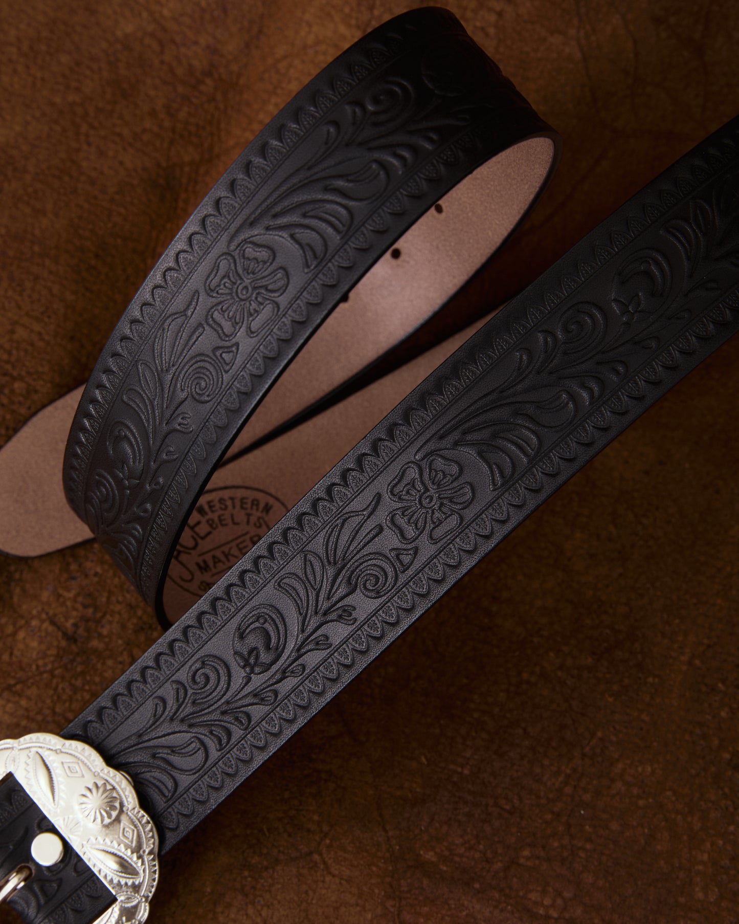 Ace Western Belts Style No. 900C Black