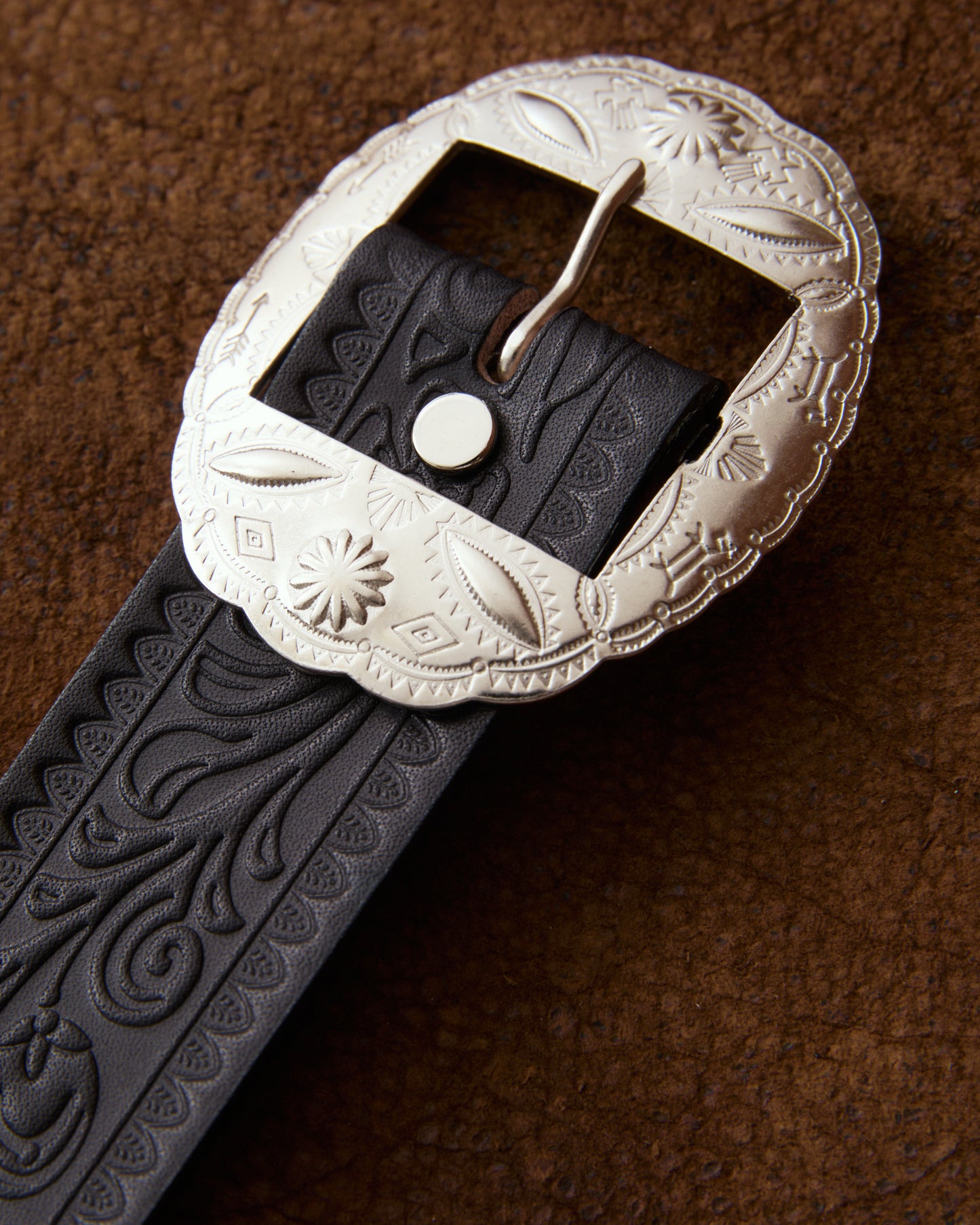 Ace Western Belts Style No. 900C Black