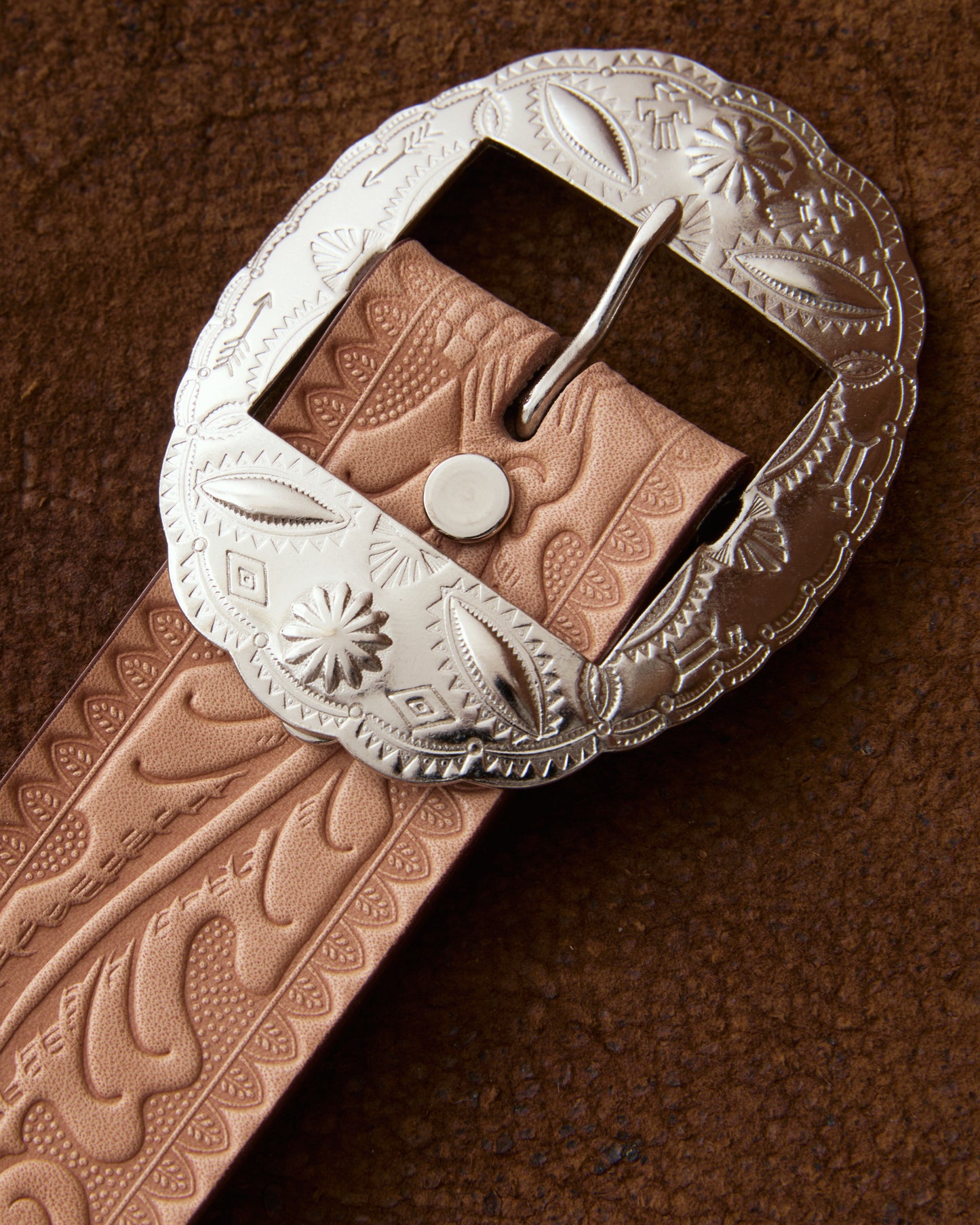 Ace Western Belts Style No. 900C Russet