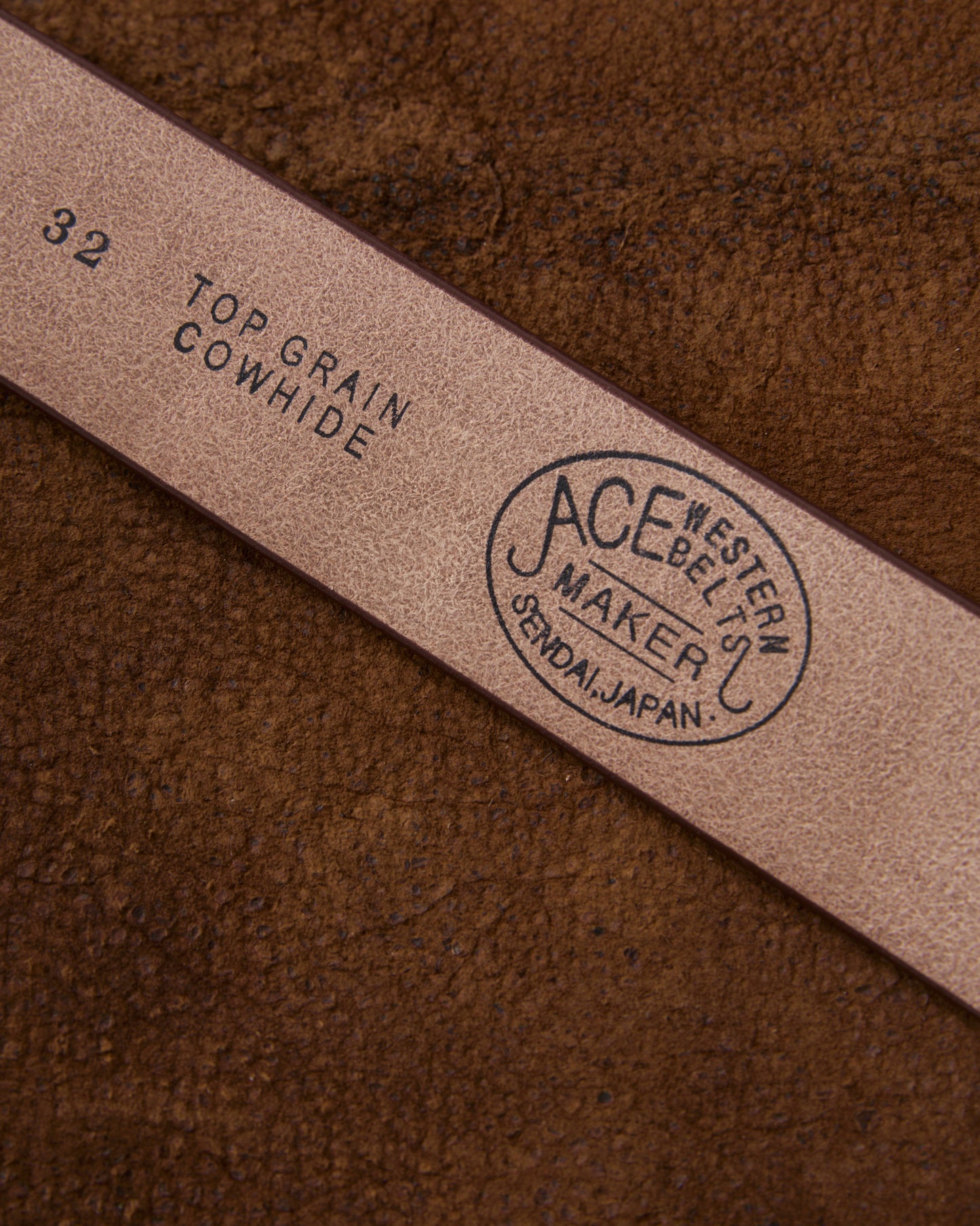 Ace Western Belts Style No. 900C Russet
