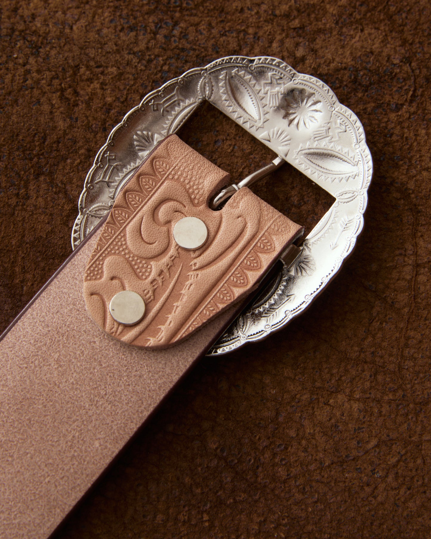 Ace Western Belts Style No. 900C Russet