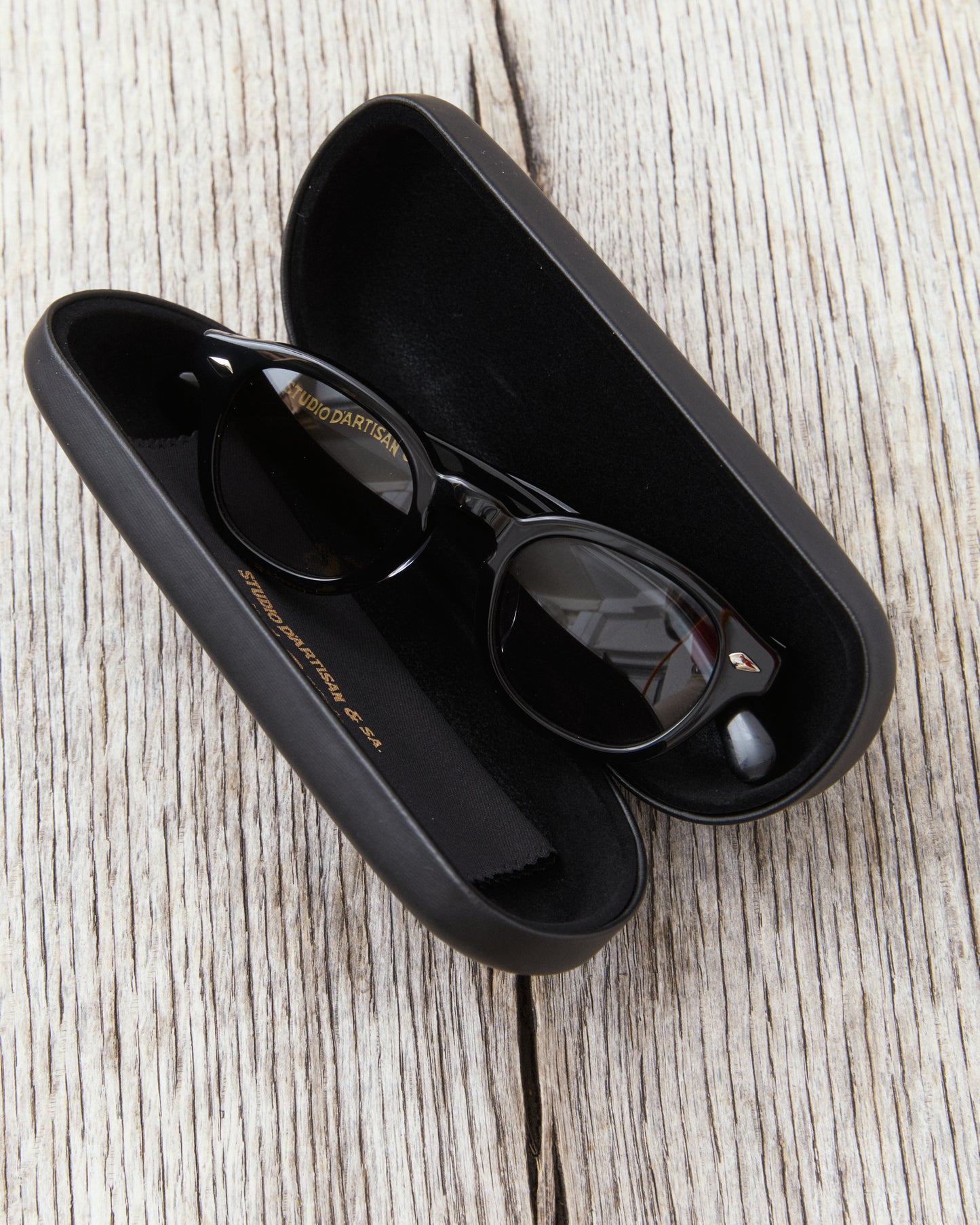 Studio D'artisan & Sa. Acetate Sunglasses Black 7558