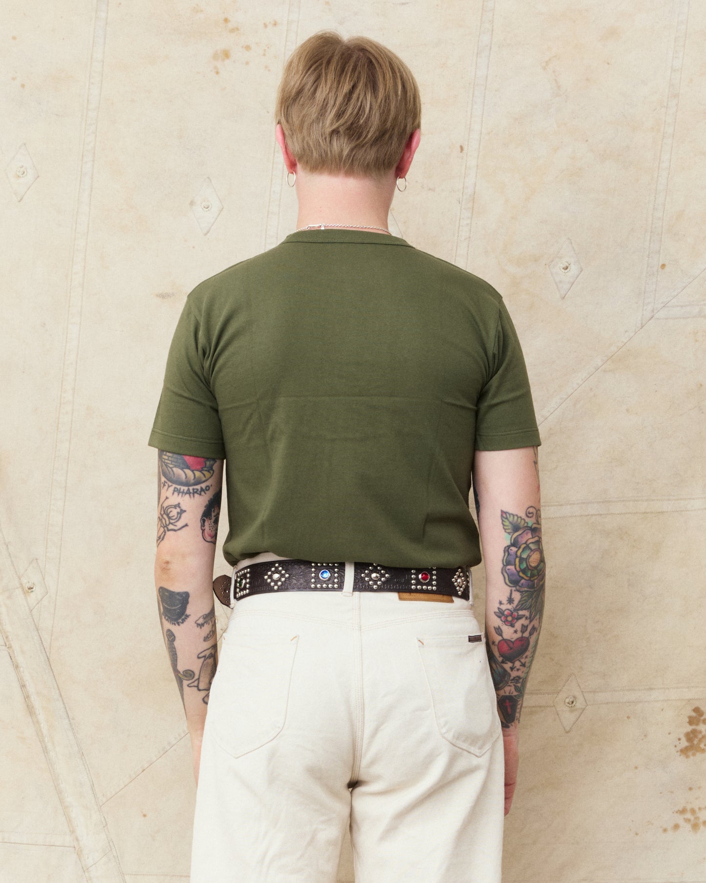 Buzz Rickson's BR78960 Package T-Shirt Government Issue Olive