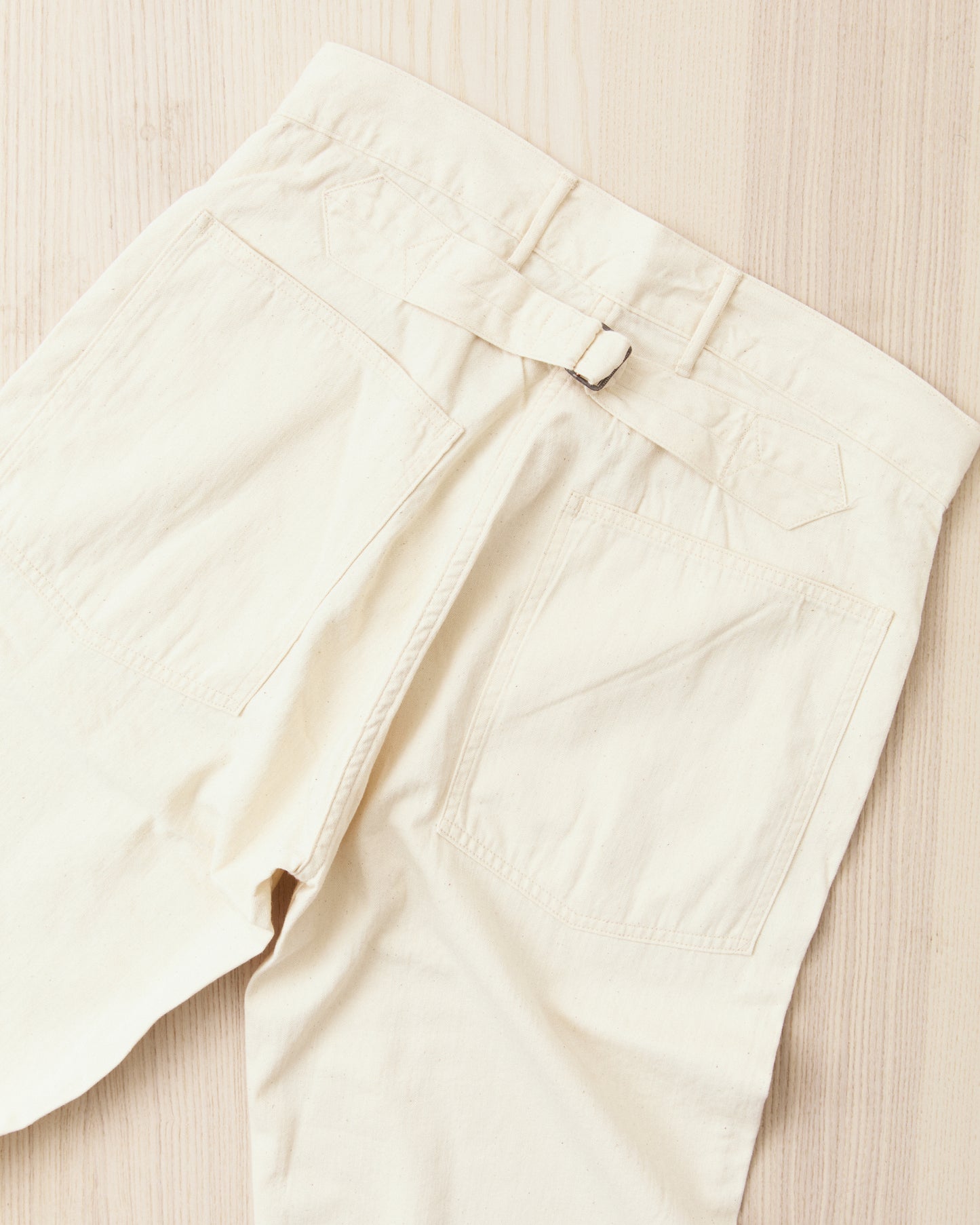 Buzz Rickson's Working White Twill Trousers BR42635