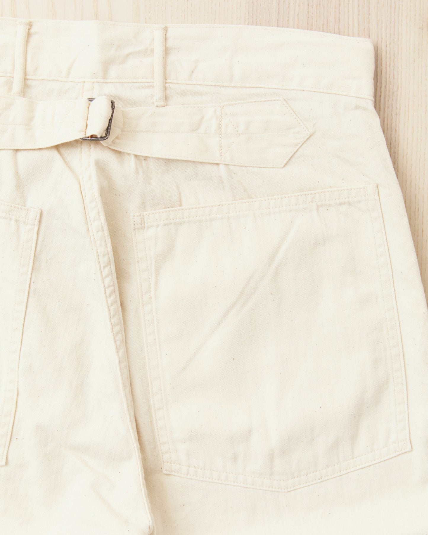 Buzz Rickson's Working White Twill Trousers BR42635