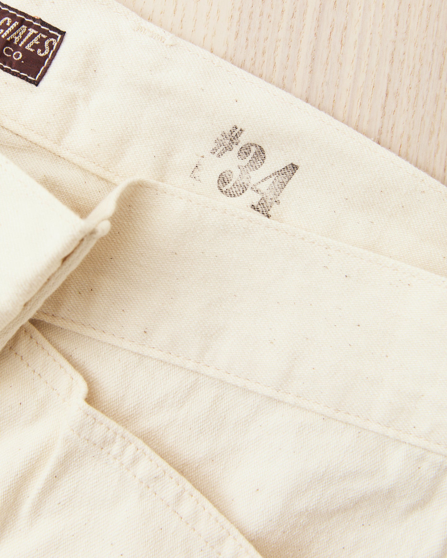 Buzz Rickson's Working White Twill Trousers BR42635