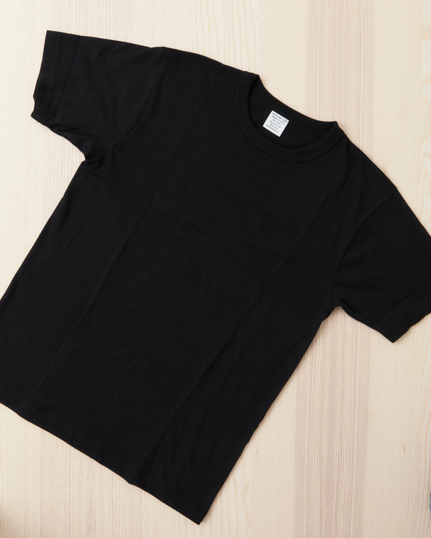 Buzz Rickson's BR78960 Package T-Shirt Government Issue Black