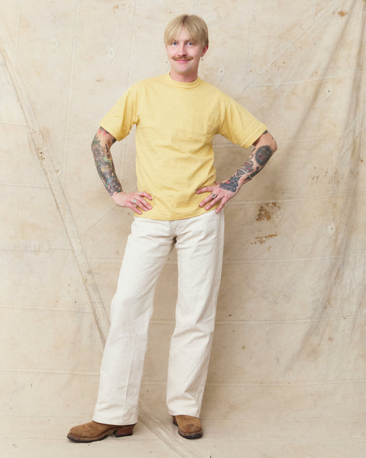 Warehouse & Co. Lot 4601 Pocket T-shirt Straw