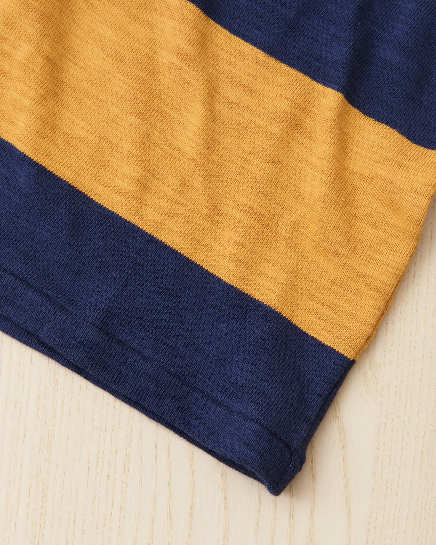 Warehouse & Co. Lot 4109 Short Sleeve Border T-shirt Navy/Orange