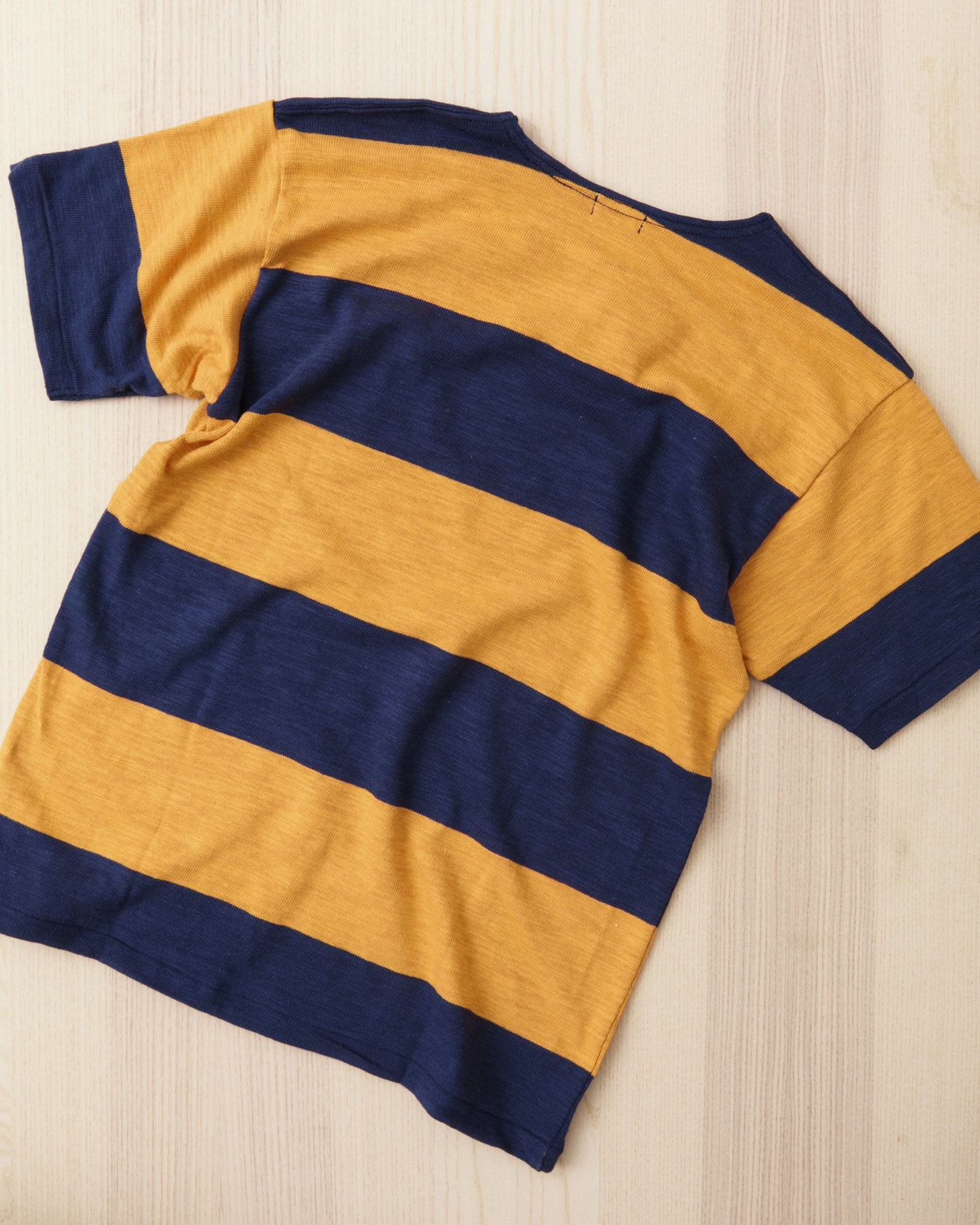 Warehouse & Co. Lot 4109 Short Sleeve Border T-shirt Navy/Orange