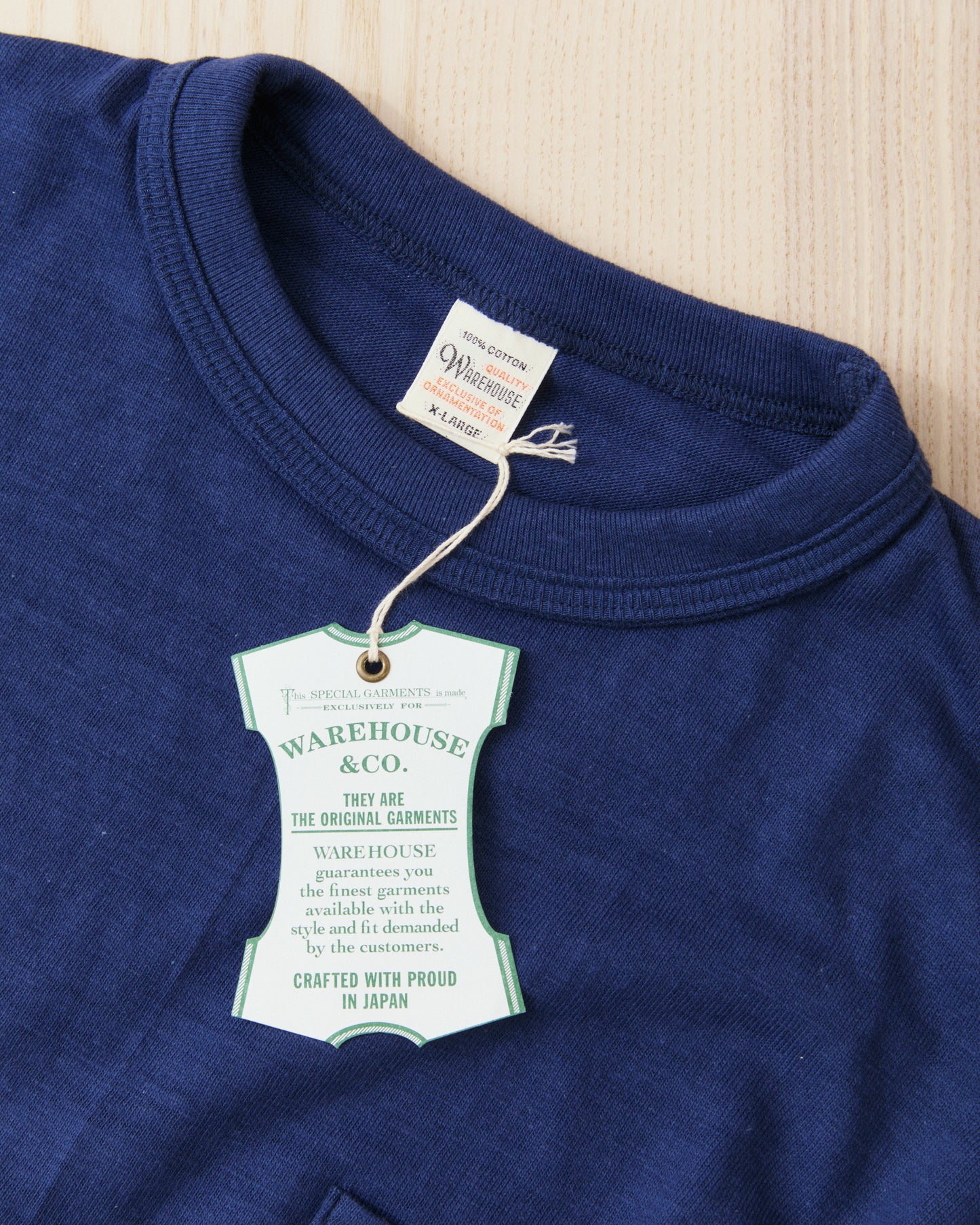 Warehouse & Co. Lot 4601 Pocket T-shirt Navy