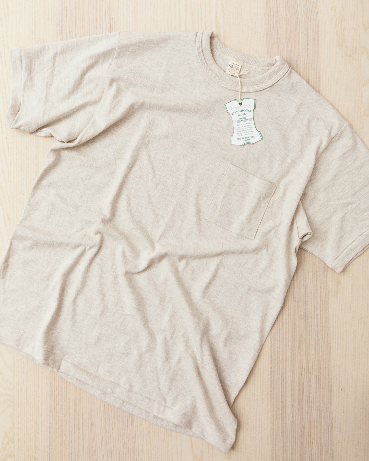 Warehouse & Co. Lot 4601 Pocket T-shirt Oatmeal