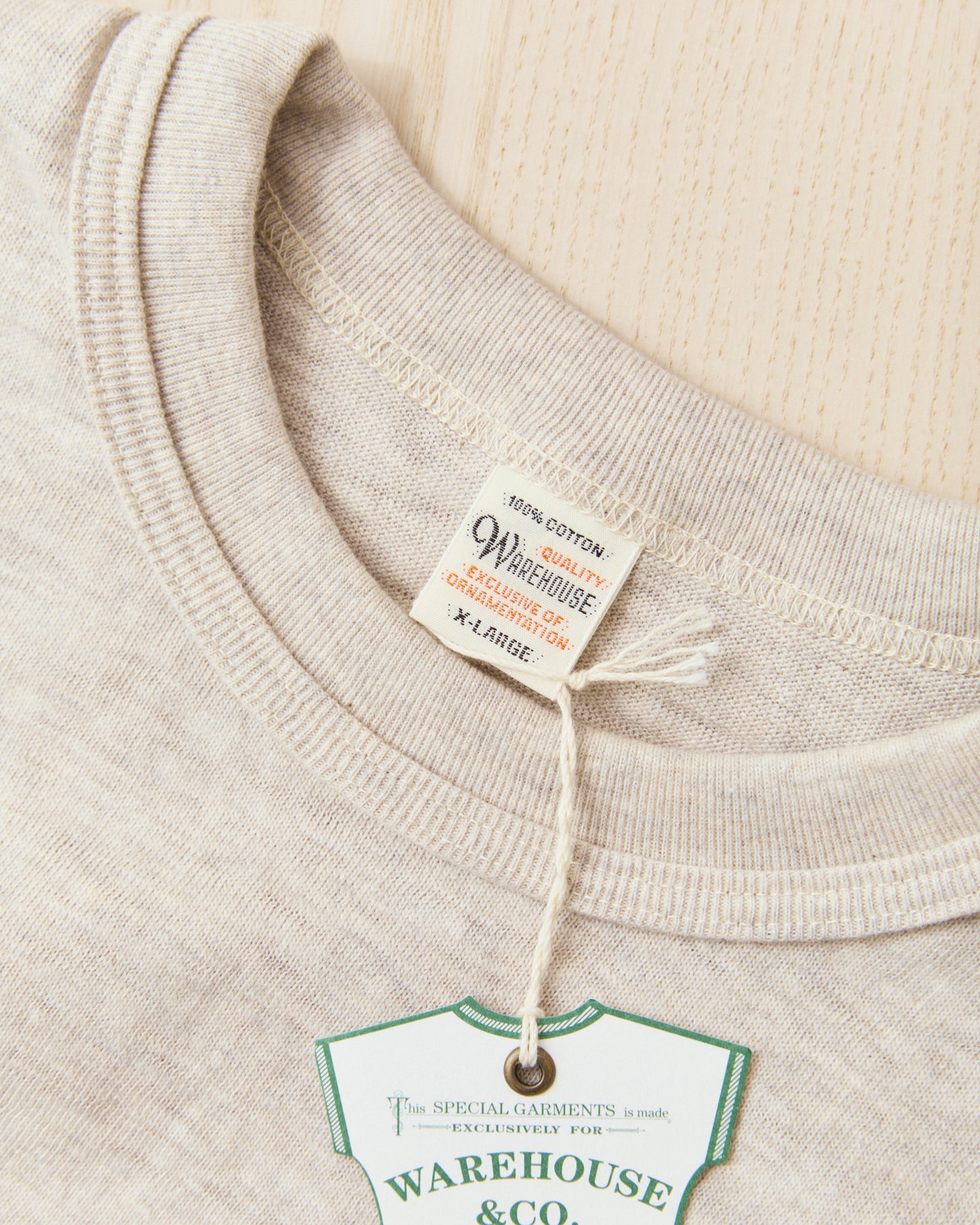 Warehouse & Co. Lot 4601 Pocket T-shirt Oatmeal