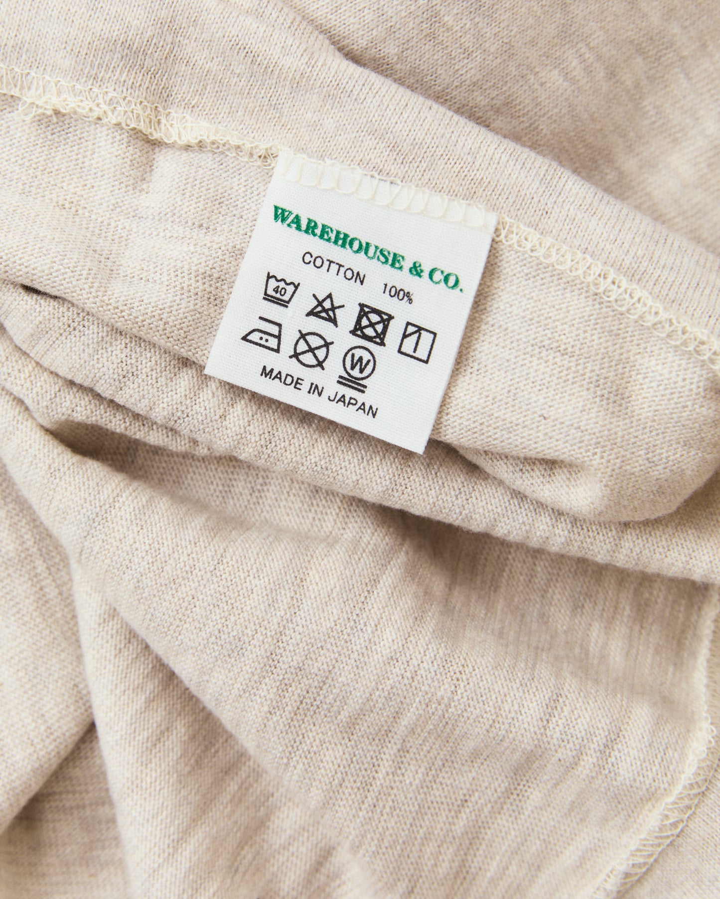 Warehouse & Co. Lot 4601 Pocket T-shirt Oatmeal