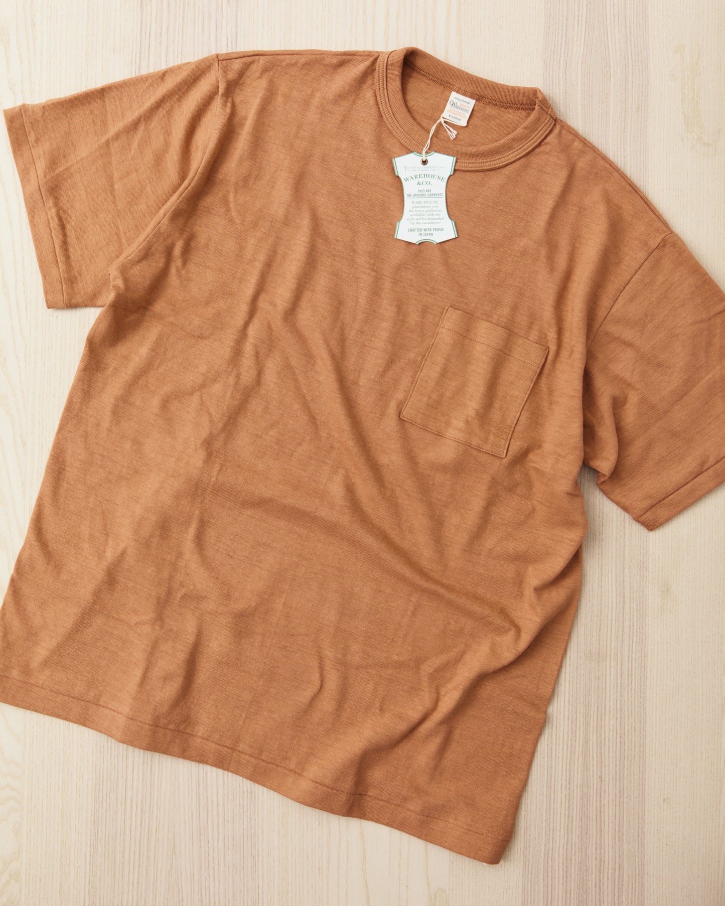 Warehouse & Co. Lot 4601 Pocket T-shirt Dark Salmon