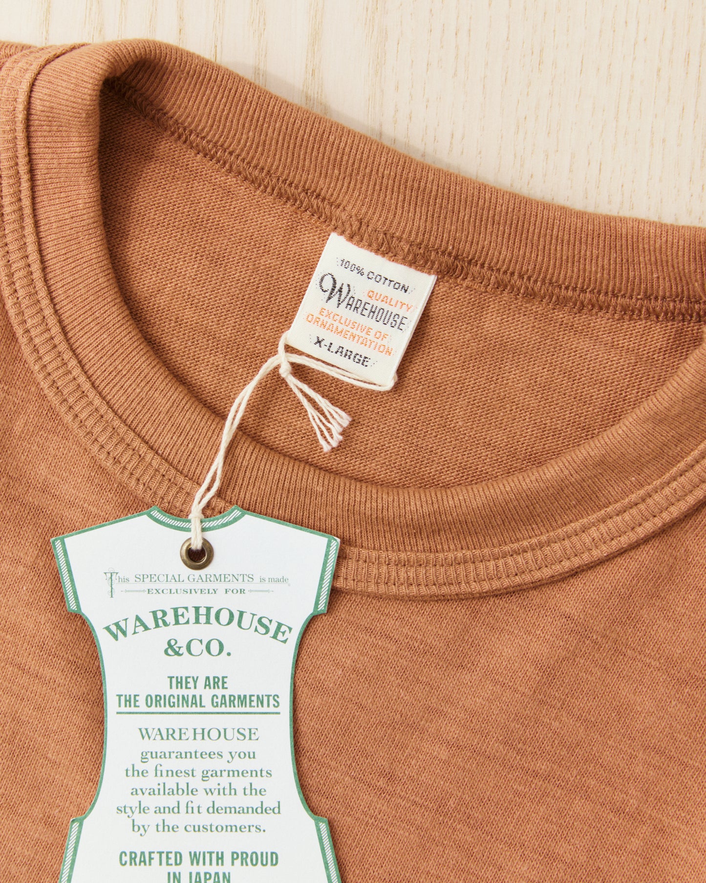 Warehouse & Co. Lot 4601 Pocket T-shirt Dark Salmon