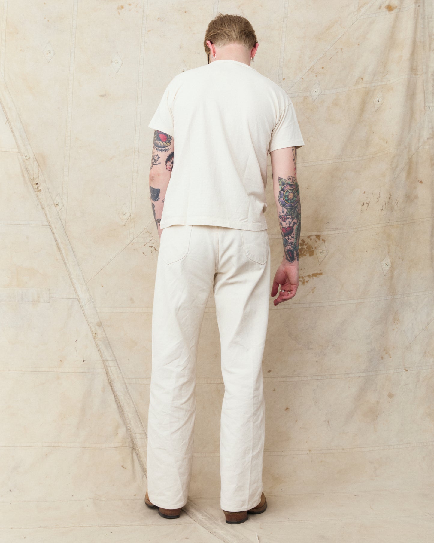 Warehouse & Co. Lot 4064 "Hawaiian Surfer" Cream T-Shirt