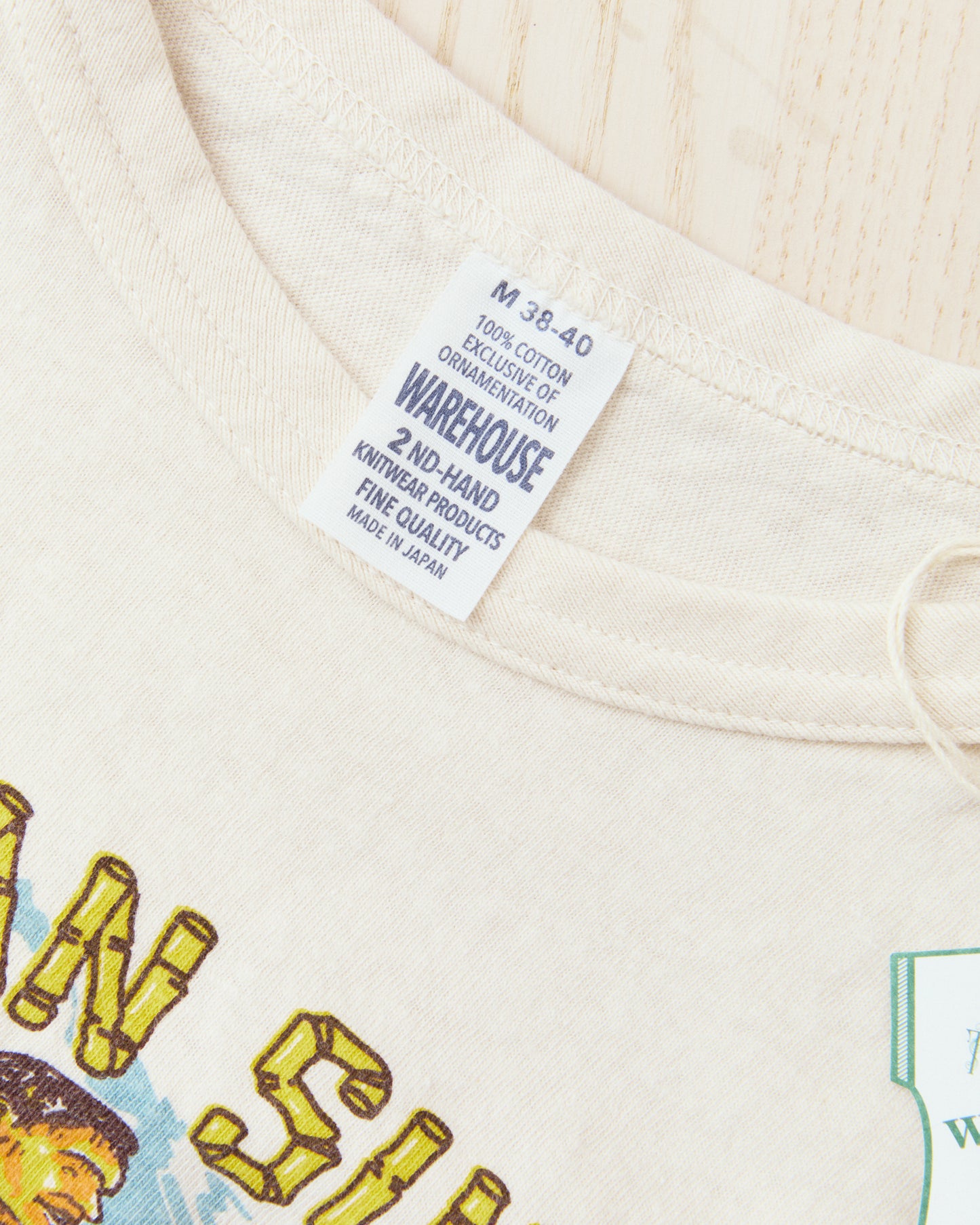 Warehouse & Co. Lot 4064 "Hawaiian Surfer" Cream T-Shirt