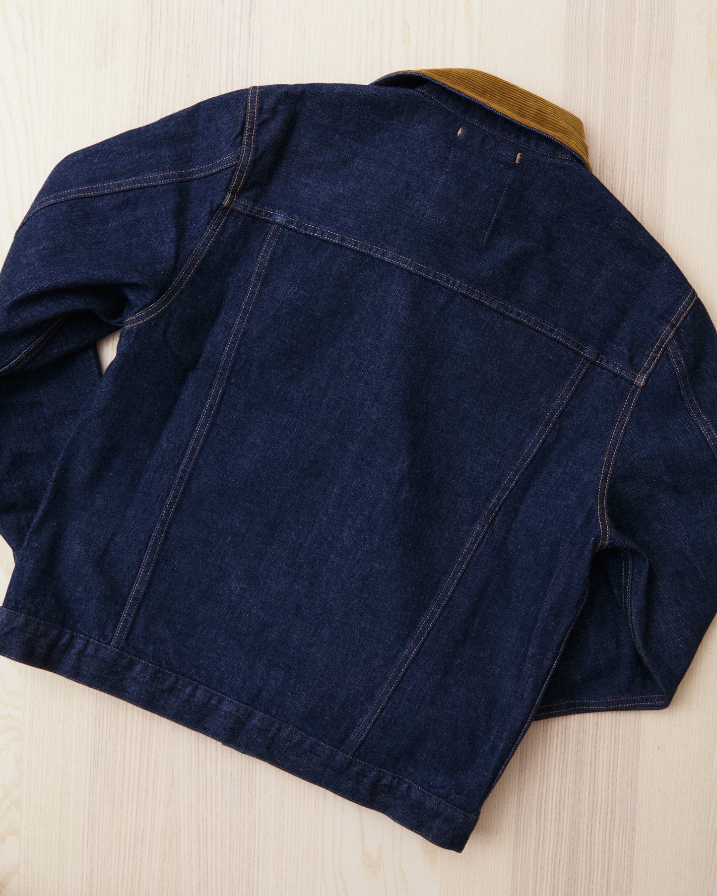 Indigofera Fargo Quarter Jacket Vintage 70's Denim Indigo