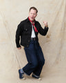 Sugar Cane & Co SC15900 11oz Type 3 Cotton Pique Jacket 1962 Model Black
