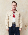 Sugar Cane & Co SC15900 11oz Type 3 Cotton Pique Jacket 1962 Model Off White