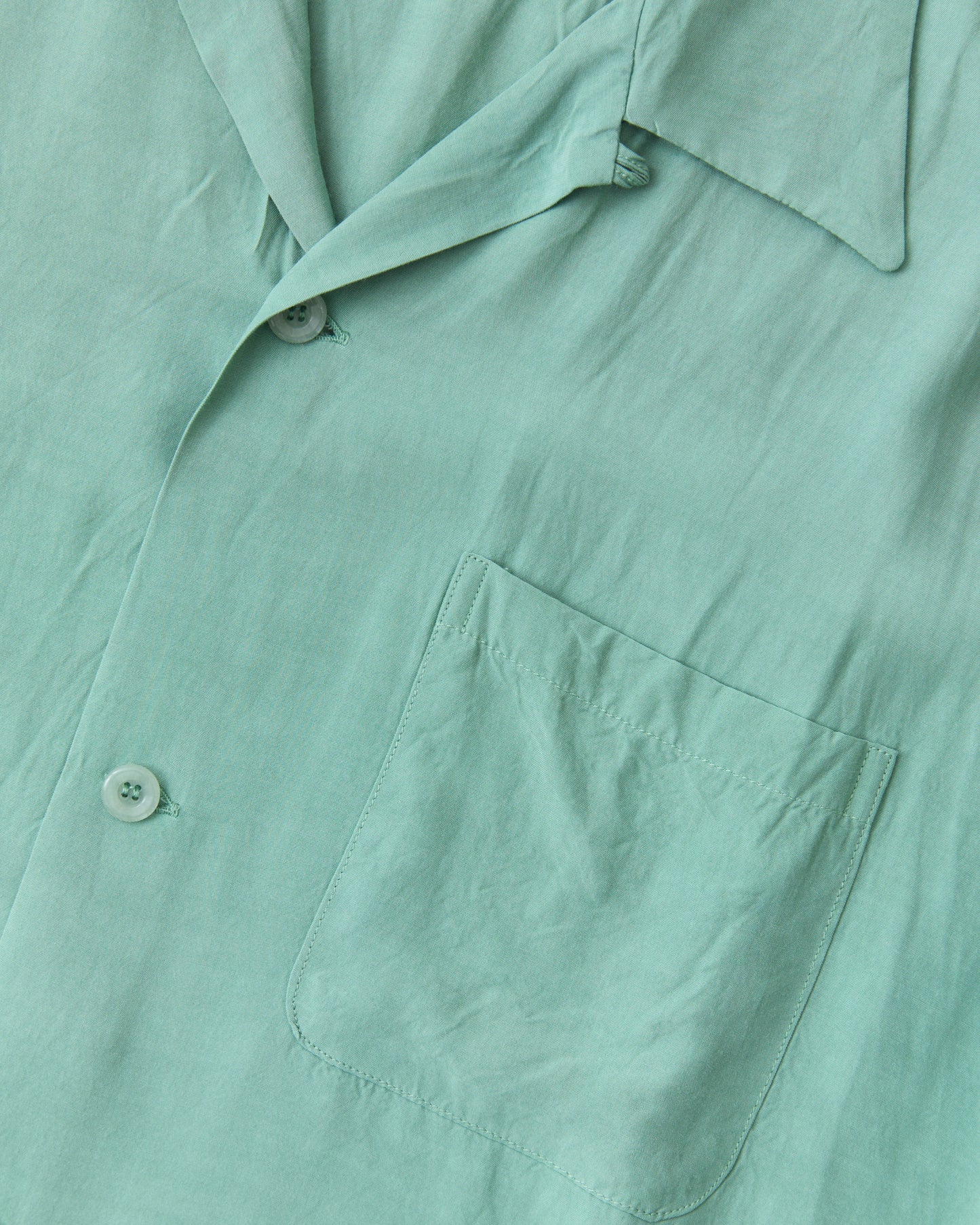 Style Eyes SE39455 141 Short Sleeve Rayon Bowling Shirt Mint Green