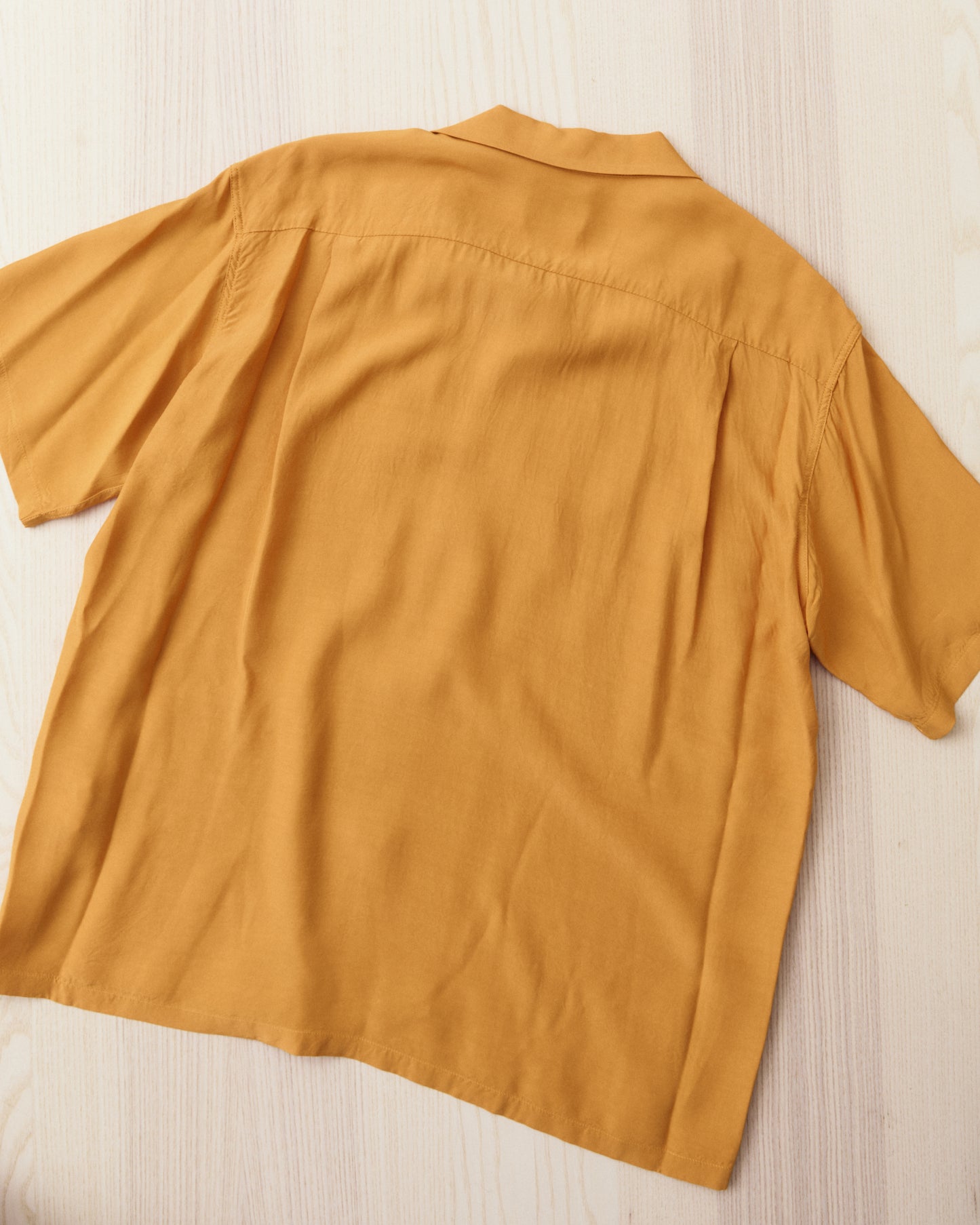 Style Eyes SE39455 159 Short Sleeve Rayon Bowling Shirt Orange