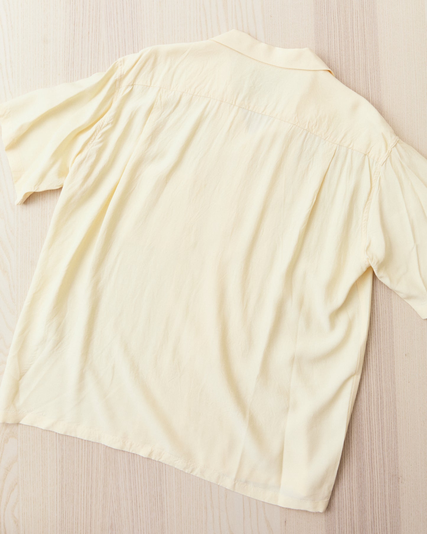 Style Eyes SE39455 105 Short Sleeve Rayon Bowling Shirt Off White