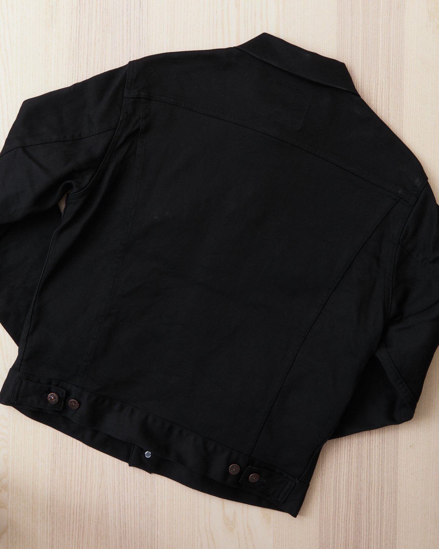 Sugar Cane & Co SC15900 11oz Type 3 Cotton Pique Jacket 1962 Model Black
