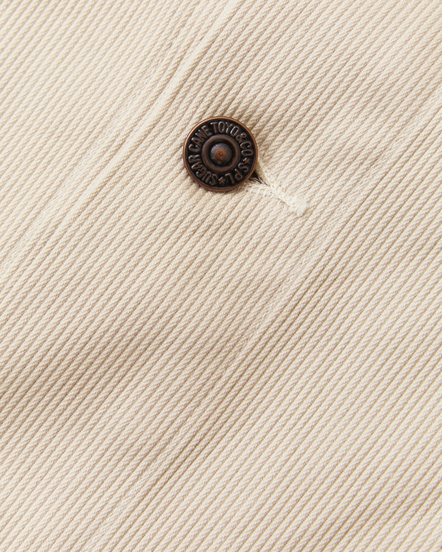 Sugar Cane & Co SC15900 11oz Type 3 Cotton Pique Jacket 1962 Model Off White