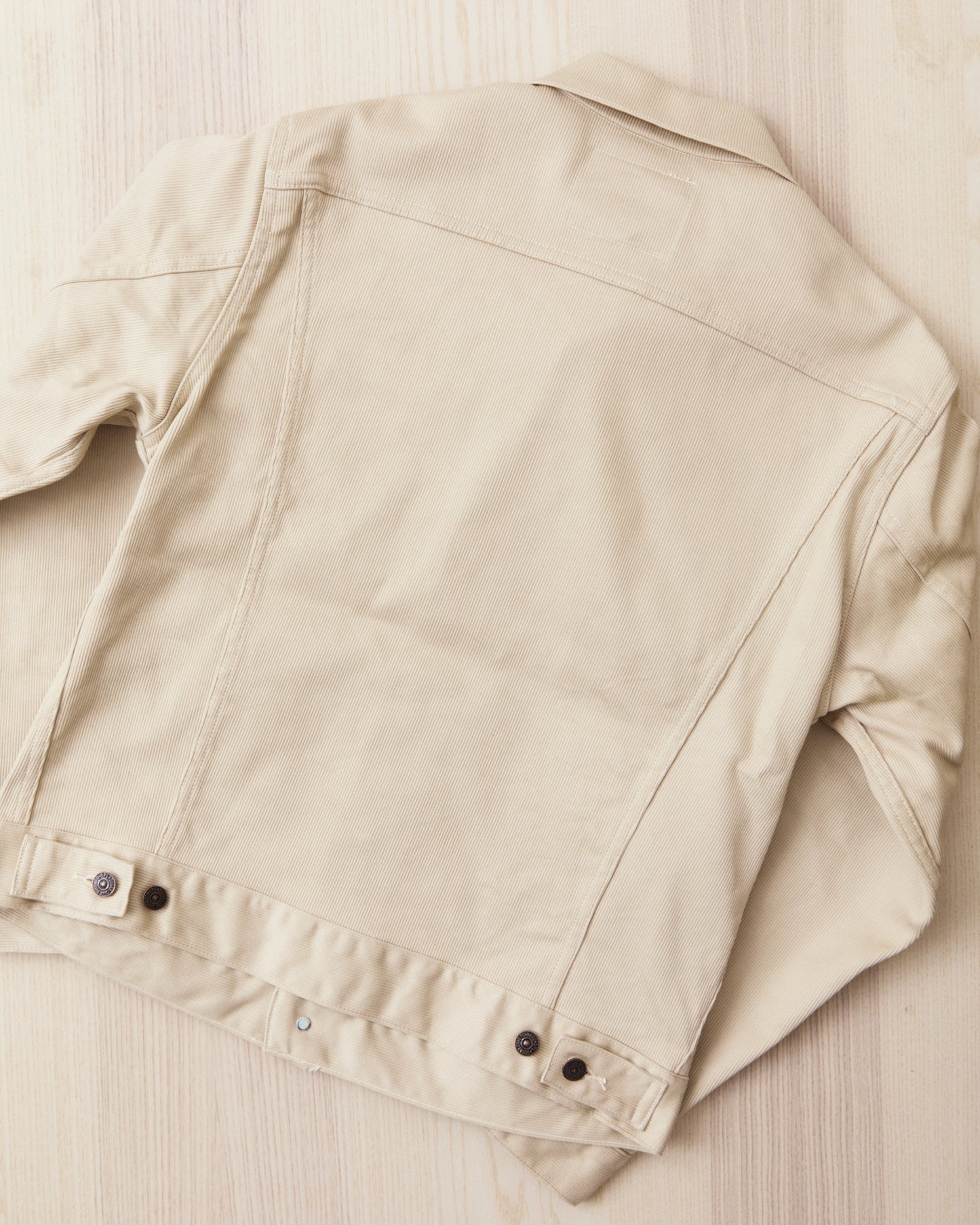 Sugar Cane & Co SC15900 11oz Type 3 Cotton Pique Jacket 1962 Model Off White